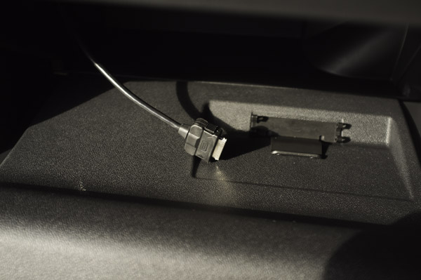 Audi A1 iPod connection