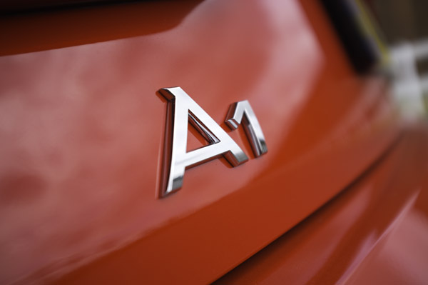 Audi A1 badge
