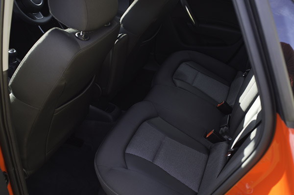 Audi A1 Sportback rear seats
