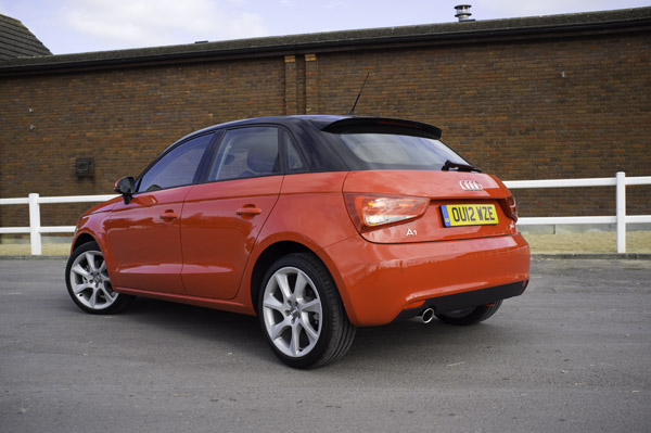Audi A1 sportback rear