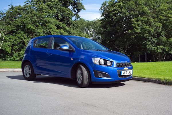 Chevrolet Aveo Front Blue
