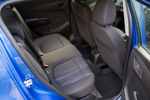 Chevrolet Aveo Interior Rear Seats