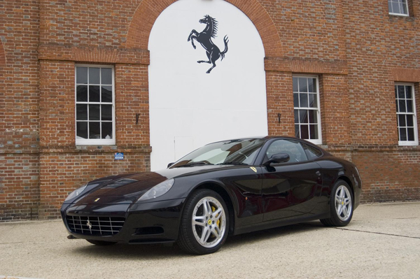 Blue Pozzi Ferrari