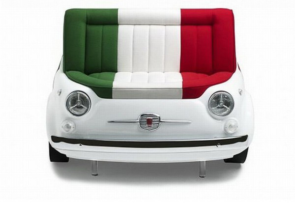 fiat 500 sofa