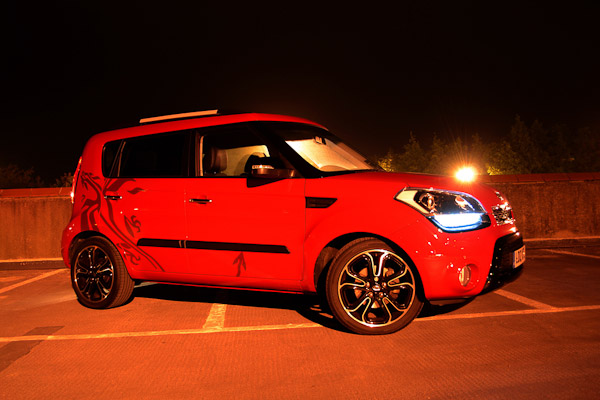 Kia Soul Inferno CRDI Red Side