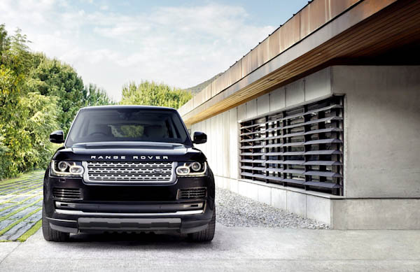 Range Rover Black Front