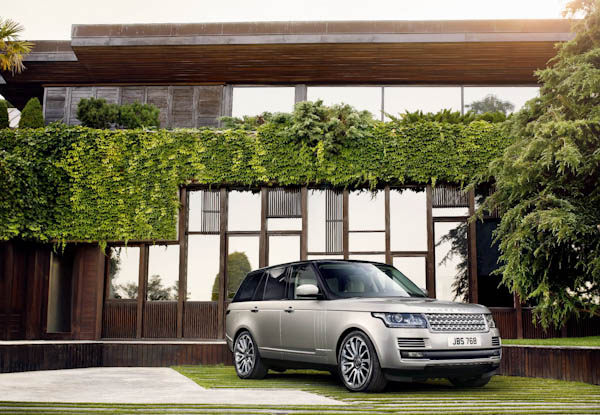 New Range Rover Silver Front