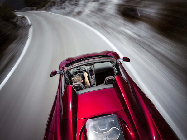 Mclaren Spider Drive Red