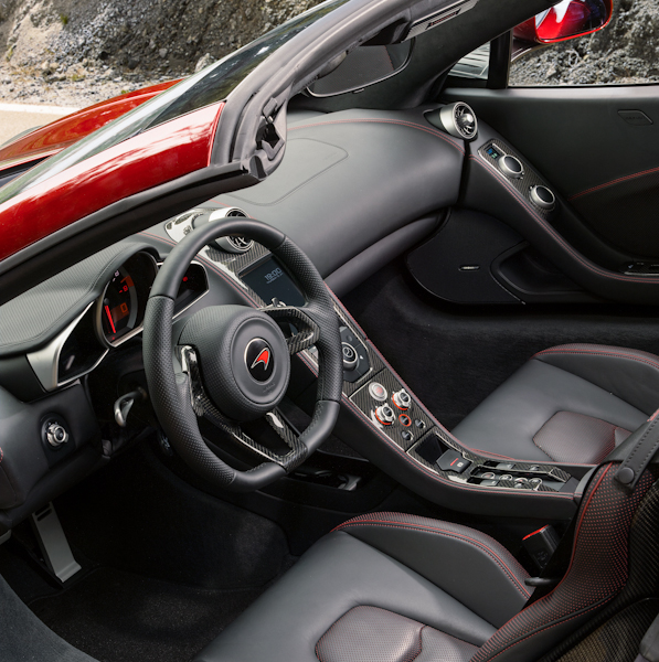 Mclaren Spider 12 C Inside