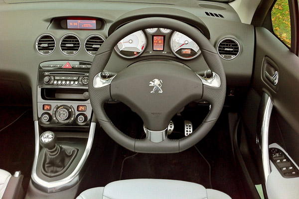 Peugeot 308 CC Roland Garros Dashboard