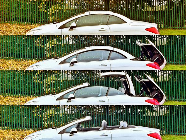 Peugeot 308 CC Roland Garros Roof