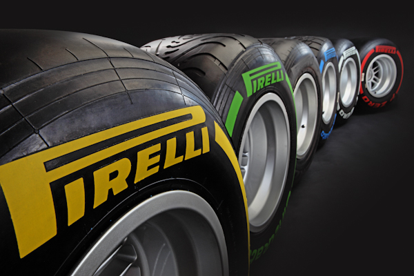 Pirelli F1 tyres