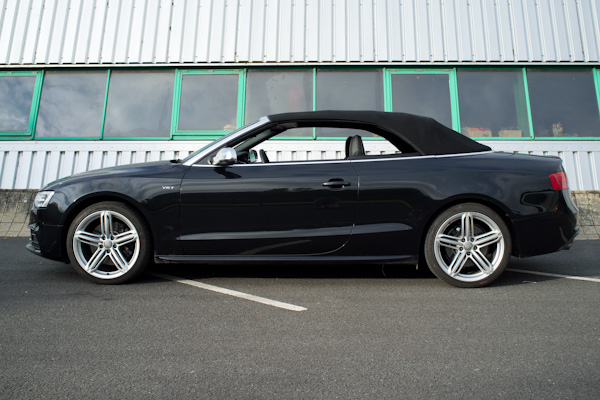 Audi S5 Cabriolet Roof on