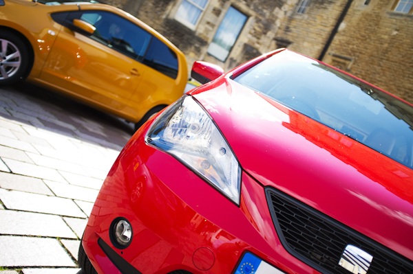seat mii red front