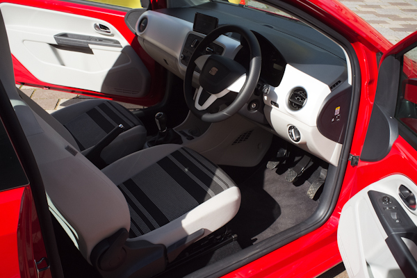 seat mii interior front