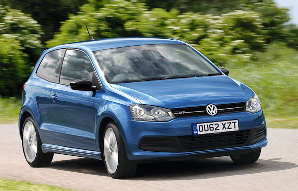 Blue VW Polo GT