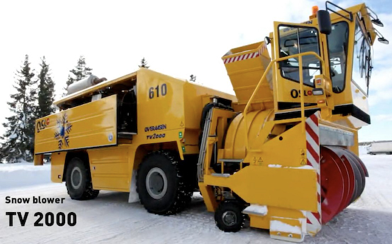 Big snow blower Big snow blower